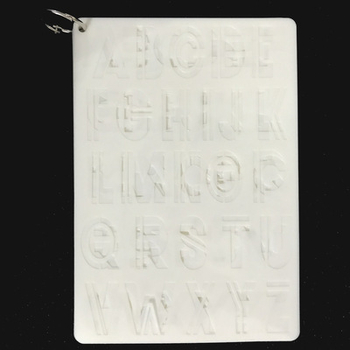 Šablone slova i brojeva (24 kom) za DIY dnevnik – PET materijal, brand Painted Enle; IP ovlaštenje: Ne; Privatne marke: Da; Uvoz: Ne