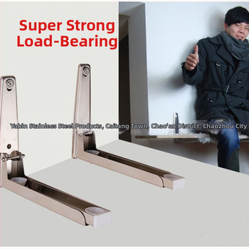 Nerezový policový stojan na mikrovlnnú rúru, model S09, teleskopický, 1 polica, nosnosť 100