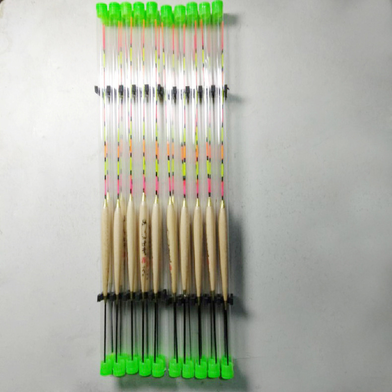 Damo ribolovni plovak, drveno plovilo od sykomore, vertikalni drift