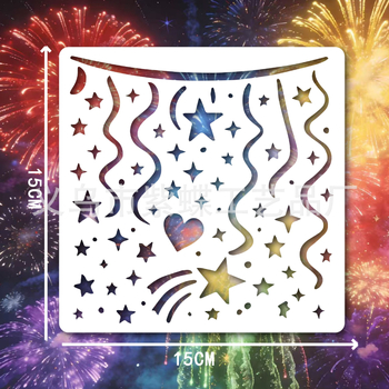 Šablona alat za izradu SJX-169 — PET materijal, marka Yiwu City Purple Butterfly Craft Factory, prekogranica ekskluzivno snabdijevanje, IP prava: nije autorizirano