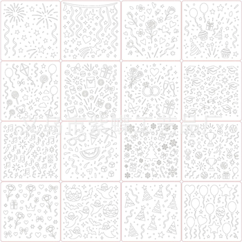 Šablona alat za izradu SJX-169 — PET materijal, marka Yiwu City Purple Butterfly Craft Factory, prekogranica ekskluzivno snabdijevanje, IP prava: nije autorizirano