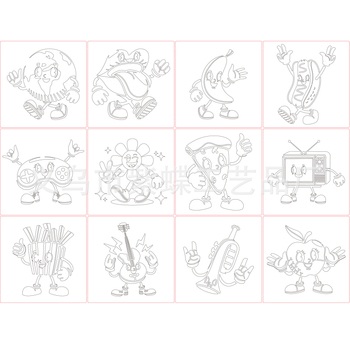 PET DIY šablona za crtanje s izrezanom kartom za graffiti ploču – Kôd proizvoda A1670 – Marka: Yiwu City Purple Butterfly Crafts Factory – Izvoz preko granice ekskluzivni izvor dobave: Da – IP ovlašten: Ne