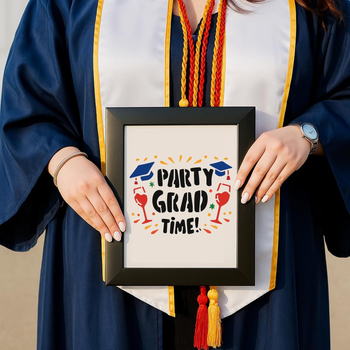 15-dijelnih PET šablona za crtanje za maturantsku DIY zabavu dekoracije (ACC621)