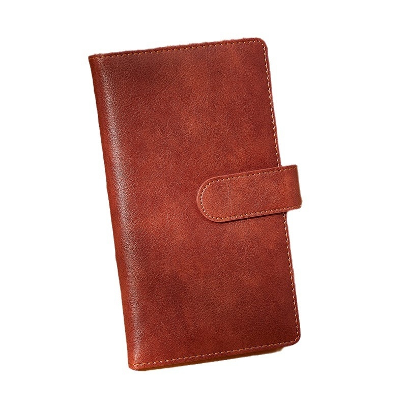 Bilježnica s kopčom od umjetne kože, žično vezanje, Forest papir 80 g/m², 200–300 stranica, poslovni ured stil