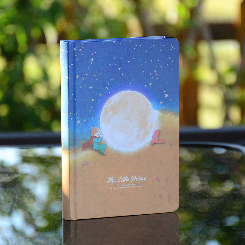 Bilježnica s ilustracijama Malog princa za bojanje, dnevnik, crtani stil, šivano uvezivanje, Dowling papir, 1–50 stranica