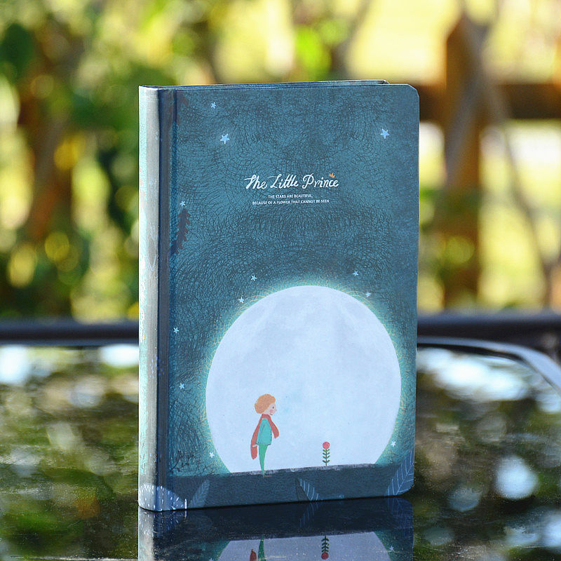 Bilježnica s ilustracijama Malog princa za bojanje, dnevnik, crtani stil, šivano uvezivanje, Dowling papir, 1–50 stranica