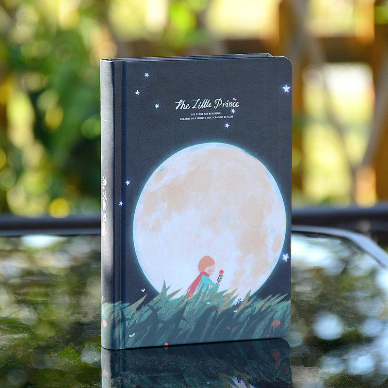 Bilježnica s ilustracijama Malog princa za bojanje, dnevnik, crtani stil, šivano uvezivanje, Dowling papir, 1–50 stranica