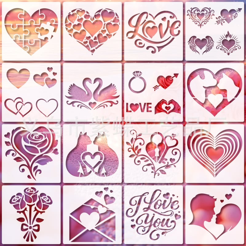 PET šablona SJX-183 DIY ručno izrađena