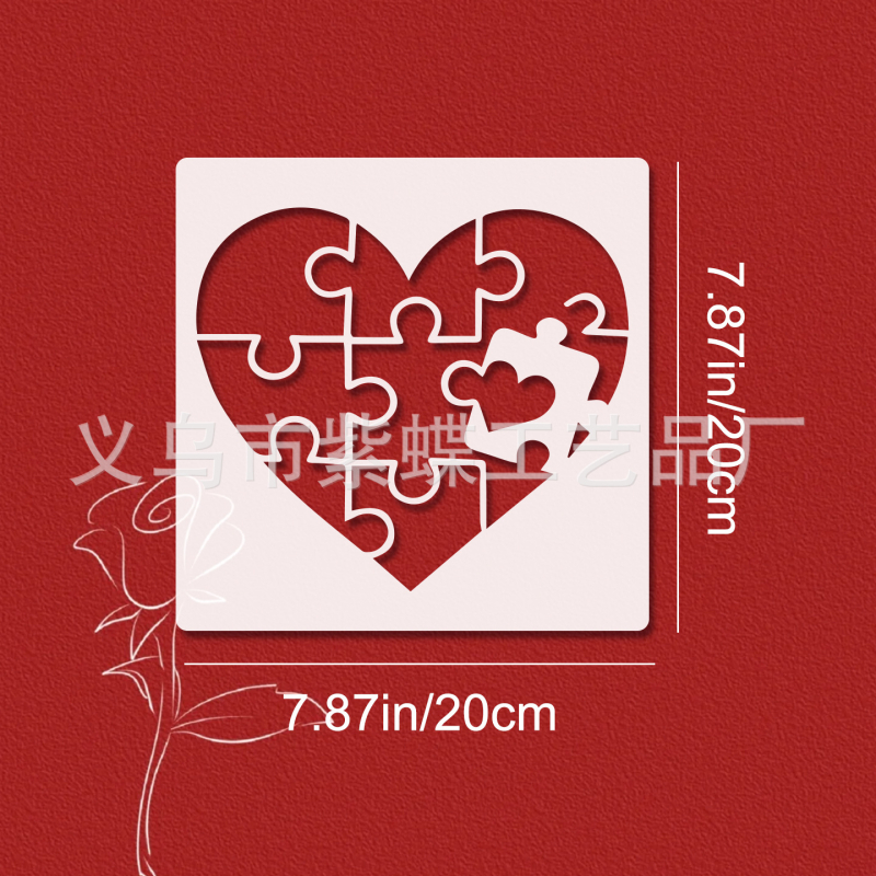 PET šablona SJX-183 DIY ručno izrađena