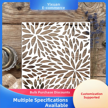 Kreatívny súbor šablón pre DIY maľovanie na stene (Materiál: živica; Proces: sochařstvo; IP povolenie: Nie)