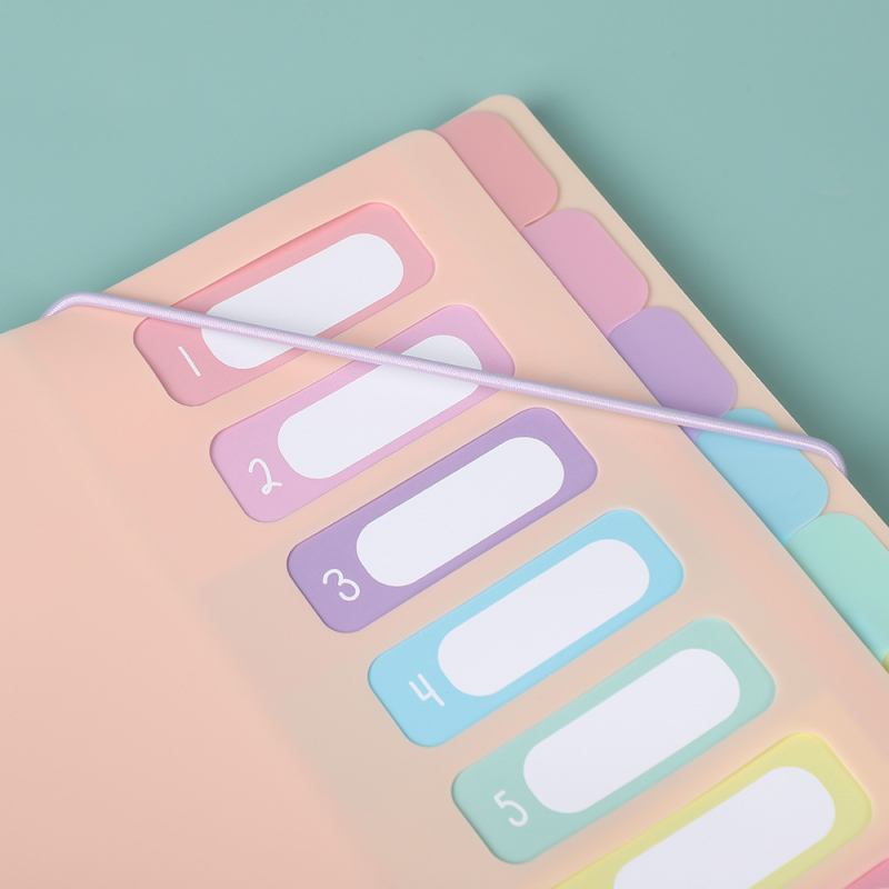 12-strani PP mapa za dokumente, višestrani organizator, format A4, velika kapaciteta, mogućnost tiskanja logotipa