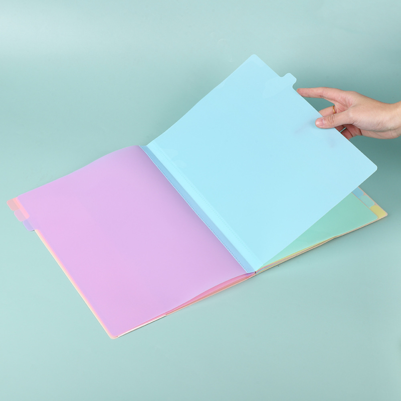 12-strani PP mapa za dokumente, višestrani organizator, format A4, velika kapaciteta, mogućnost tiskanja logotipa