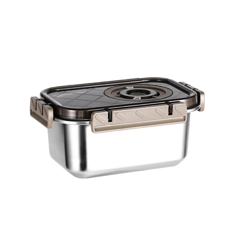 304 nehrđajući čelik izolirana kutija za obrok, pravokutnog oblika, zatvorena, kapacitet 3.1-4 L, nije prikladna za mikrovalnu pećnicu (Materijal: 304 nehrđajući čelik; Oblik: pravokutni; Izolirana; Kapacitet: 3.1-4 L; Mikrovalna pećnica: nije prikladna)