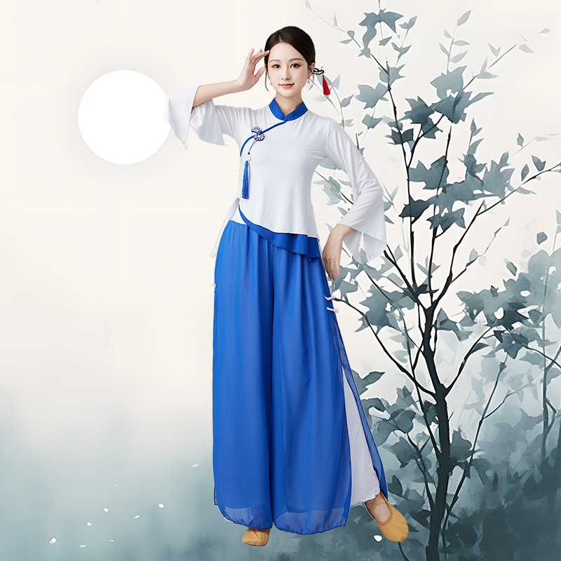 Kostim za square dance; gornji dio od modal, donji dio od šifona; Materijal: Modal; Podstava: Milk Silk; Sezone: Ljeto, Proljeće, Jesen