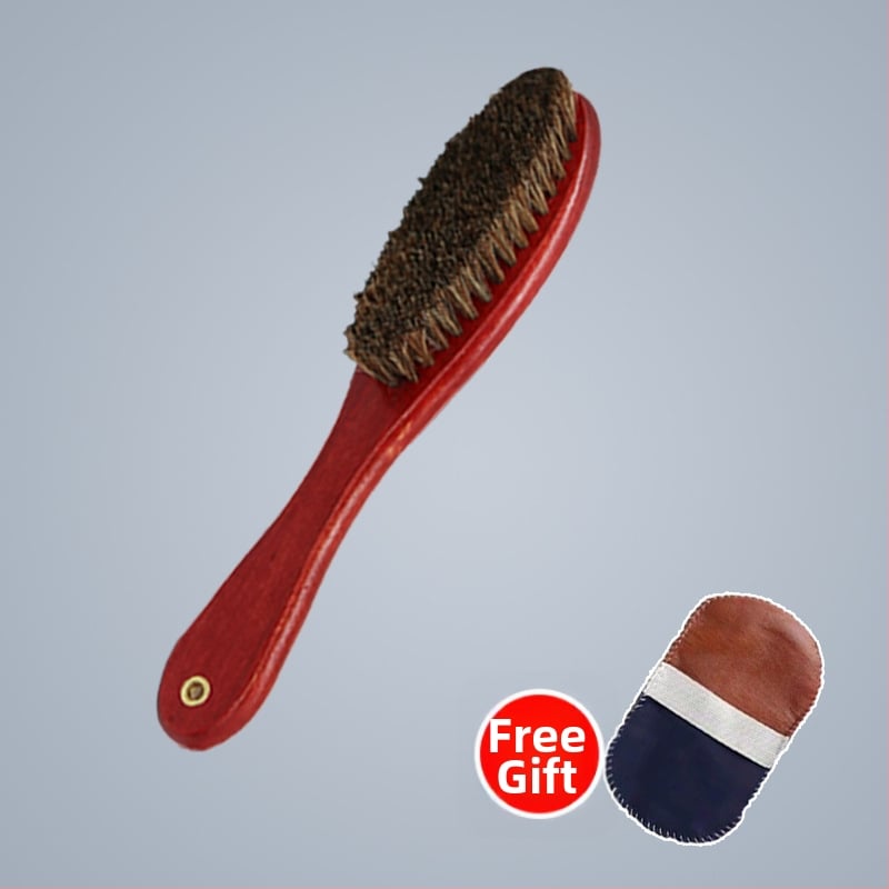 Βούρτσα παπουτσιών με τρίχες αλόγου για φροντίδα – Χωρίς εμπορική επωνυμία, ηπειρωτική Κίνα