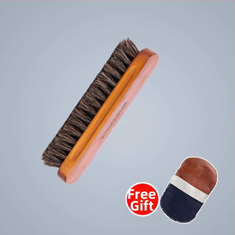 Βούρτσα παπουτσιών με τρίχες αλόγου για φροντίδα – Χωρίς εμπορική επωνυμία, ηπειρωτική Κίνα