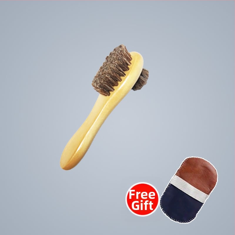 Βούρτσα παπουτσιών με τρίχες αλόγου για φροντίδα – Χωρίς εμπορική επωνυμία, ηπειρωτική Κίνα