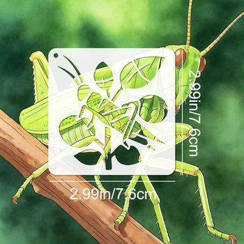 Gyerek PET rajz- és graffiti sablon SJX-74 — kézzel készített, kreatív rajztábla