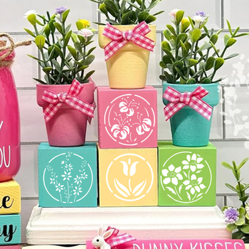 Šablona za crtanje s izrezima cvijeća i travе — DIY zidna umjetnost; Marka: Owkjasw; Uvoz: Ne; Licencirane privatne marke: Da; IP odobrenje: Ne