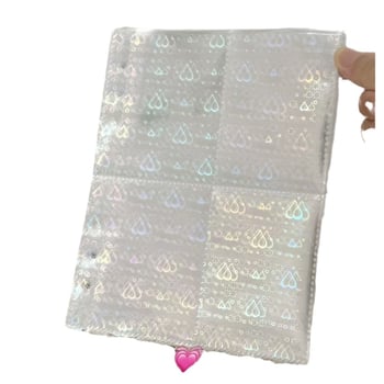 Album za kartice i razglednice s unutarnjim stranicama u dva odjeljka, PP stranice, 10 listova, 6 rupa