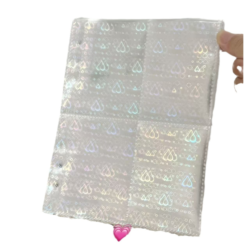 Album za kartice i razglednice s unutarnjim stranicama u dva odjeljka, PP stranice, 10 listova, 6 rupa