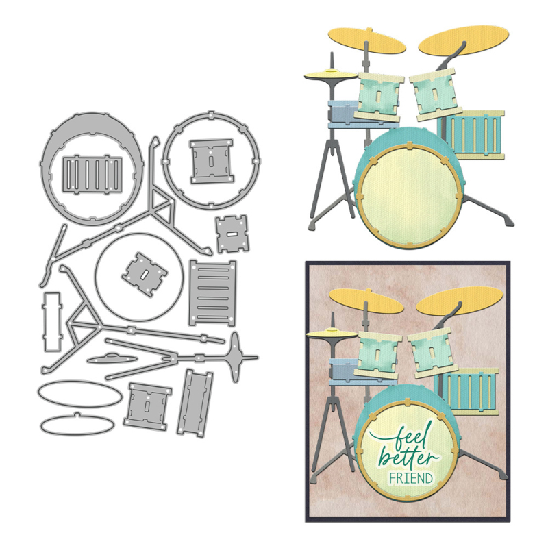 Reljefni kalup - bubnjastog oblika, ugljični čelik, lijevano, dekoracija torbe