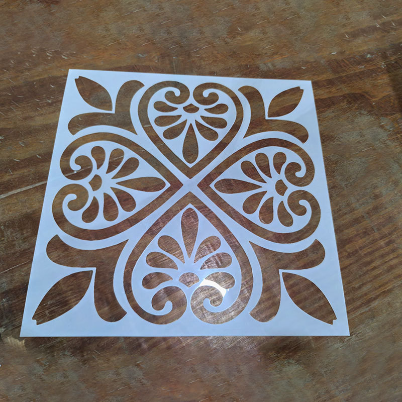 DIY set šablona za djecu – mandala, šuplji uzorak, PVC materijal za ukrašavanje torti