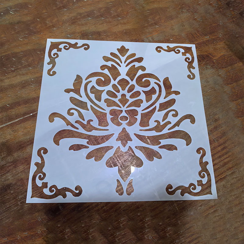 DIY set šablona za djecu – mandala, šuplji uzorak, PVC materijal za ukrašavanje torti