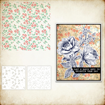 Šuplja šablonska ploča za dekoraciju ručnog dnevnika - PET, graviranje, suvremen minimalistički stil, model YX-PKC358-M