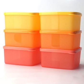 Cutie de depozitare alimentară sigilată din polipropilenă — portabilă, rezistentă la temperaturi înalte, pentru fructe și legume