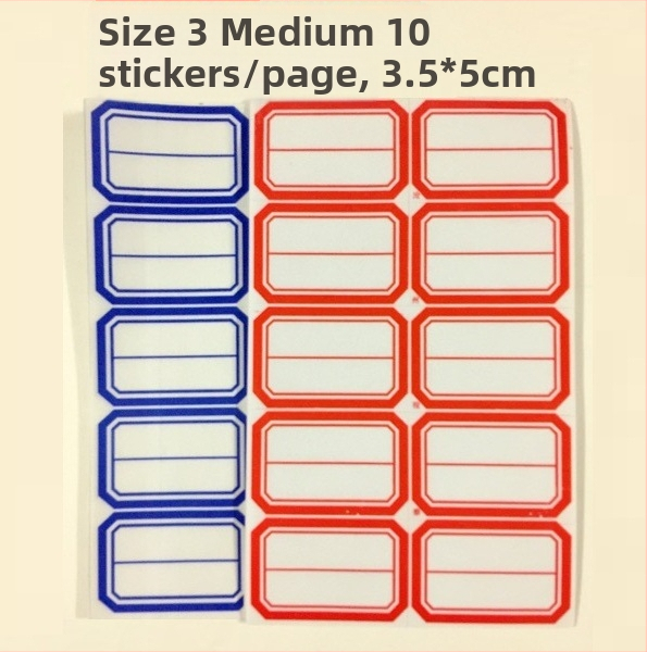 Ručne pisane etikete - Bez prilagodbe, Nije uvezeno, Bez prava intelektualnog vlasništva