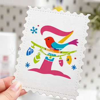 Șablon alfabet gol pentru DIY pictură cu pulverizare – atmosferă de iarnă | PET | Cod SJX-78