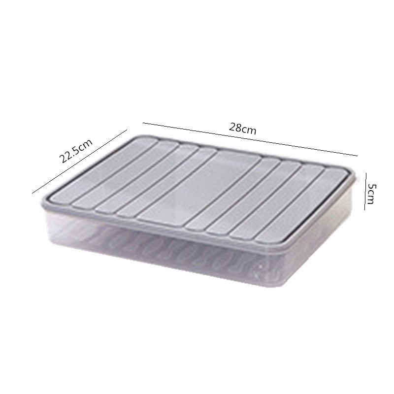 Changda cutie frigorifică din PP, stil japonez, pentru colțunași și tăiței, design nedivizat, menține prospețimea