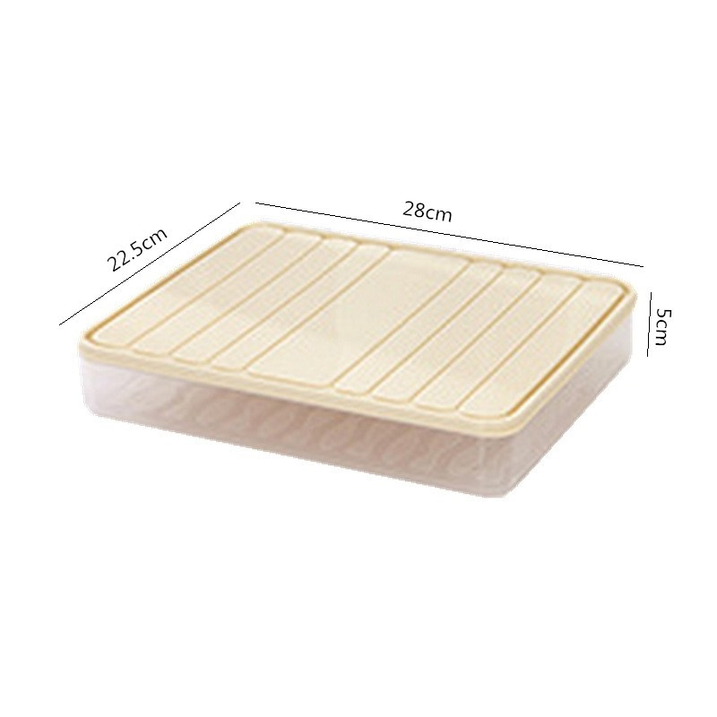 Changda cutie frigorifică din PP, stil japonez, pentru colțunași și tăiței, design nedivizat, menține prospețimea