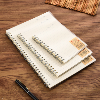 Caiet cu spirală, copertă PP, hârtie Forest, 80 de pagini, dimensiune a paginii personalizabilă