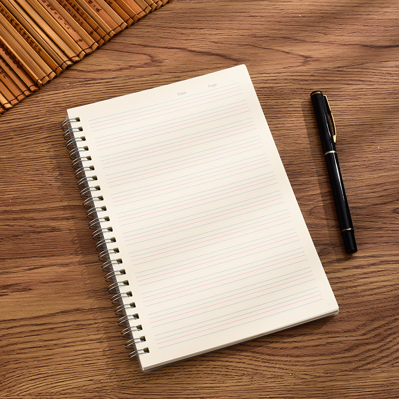 Caiet cu spirală, copertă PP, hârtie Forest, 80 de pagini, dimensiune a paginii personalizabilă