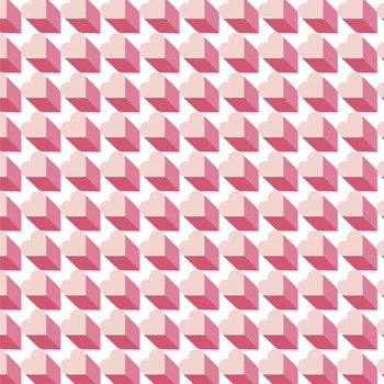 Šablona za ukrašavanje dnevnika sa srcolikim motivom – PET ploča za graviranje i tisak, model YX-PKC354-M, moderni minimalistički stil