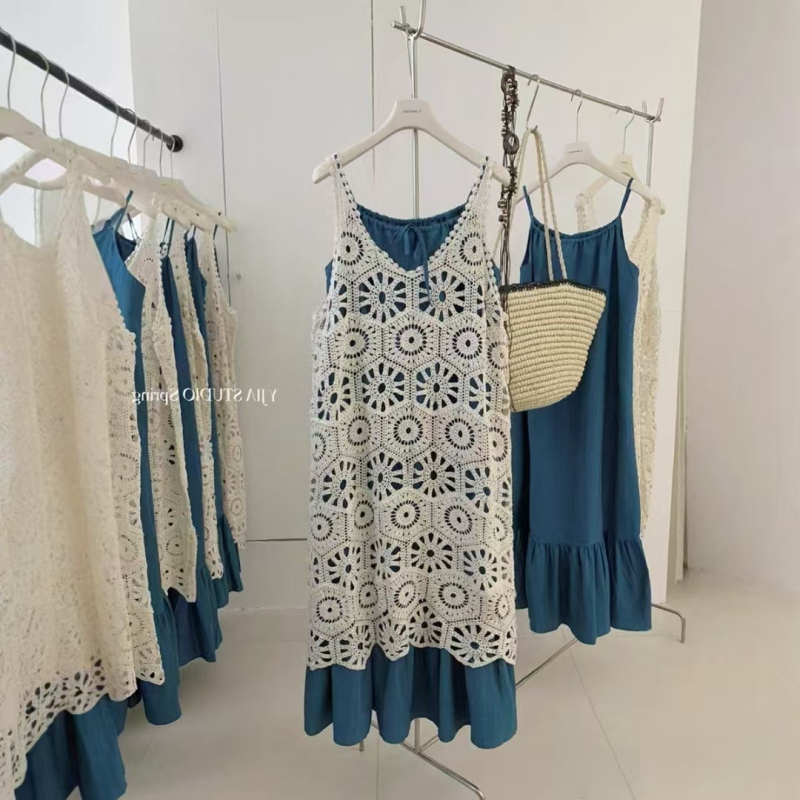 Midi haljina s polo ovratnikom, rukavi princeze, PVC tkanina, retro stil