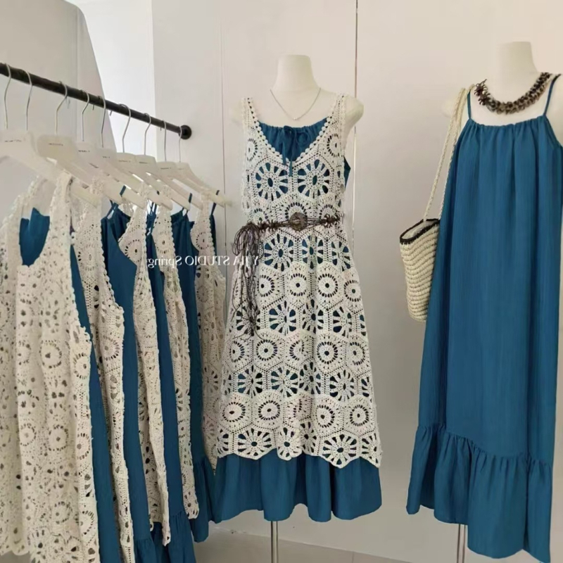Midi haljina s polo ovratnikom, rukavi princeze, PVC tkanina, retro stil