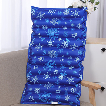 Ледена подложка за охлаждане, PVC материал, водно пълнене, модел SH-101, тегло 0,5 кг, за охлаждане и предотвратяване на топлинен удар