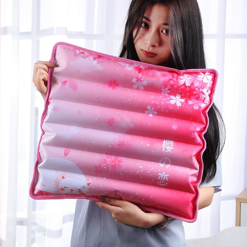 Ледена подложка за охлаждане, PVC материал, водно пълнене, модел SH-101, тегло 0,5 кг, за охлаждане и предотвратяване на топлинен удар