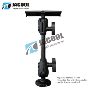 Držiak na sonar pre čln – Nylon + nerezová oceľ, model YAKGP10, značka JACOOL, prispôsobenie k dispozícii, štandardná súčiastka