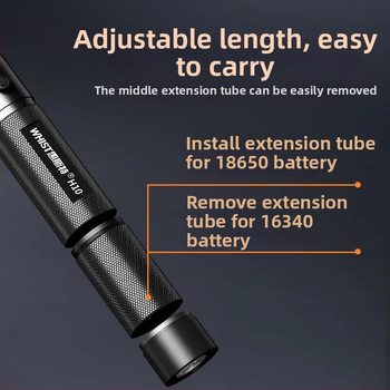 Huister H10 laserový ukazovateľ, 532 nm, batéria 18650/16340
