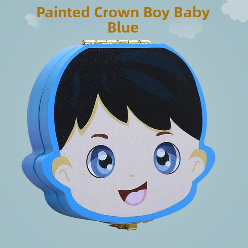 Drvena kutija za čuvanje mliječnih zuba - Spomen kutija za mliječne zube, 3C kategorija igračaka, uzrast 14+; mladi 15-35.