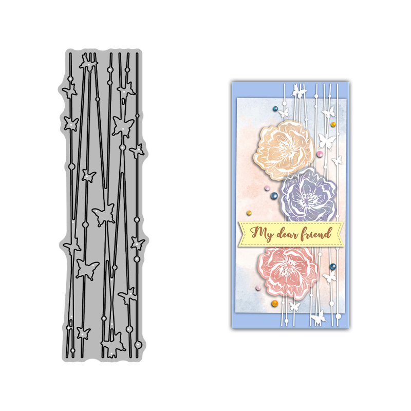 Kalup za embosiranje noža za ukrašavanje torbica, karbonska čelika, lijevano, oblik 20000