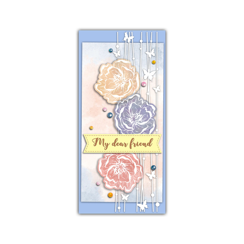 Kalup za embosiranje noža za ukrašavanje torbica, karbonska čelika, lijevano, oblik 20000