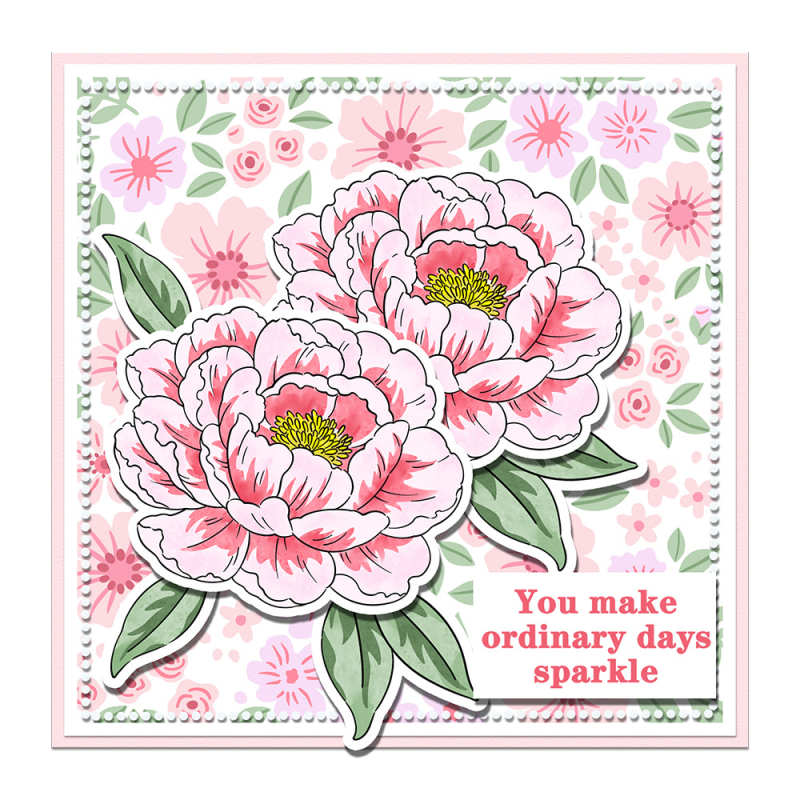 Šablona ploča za reljefno otiskivanje za dekoraciju dnevnika – PET, graviranje, Modern Minimalist, YX-PKC349-M