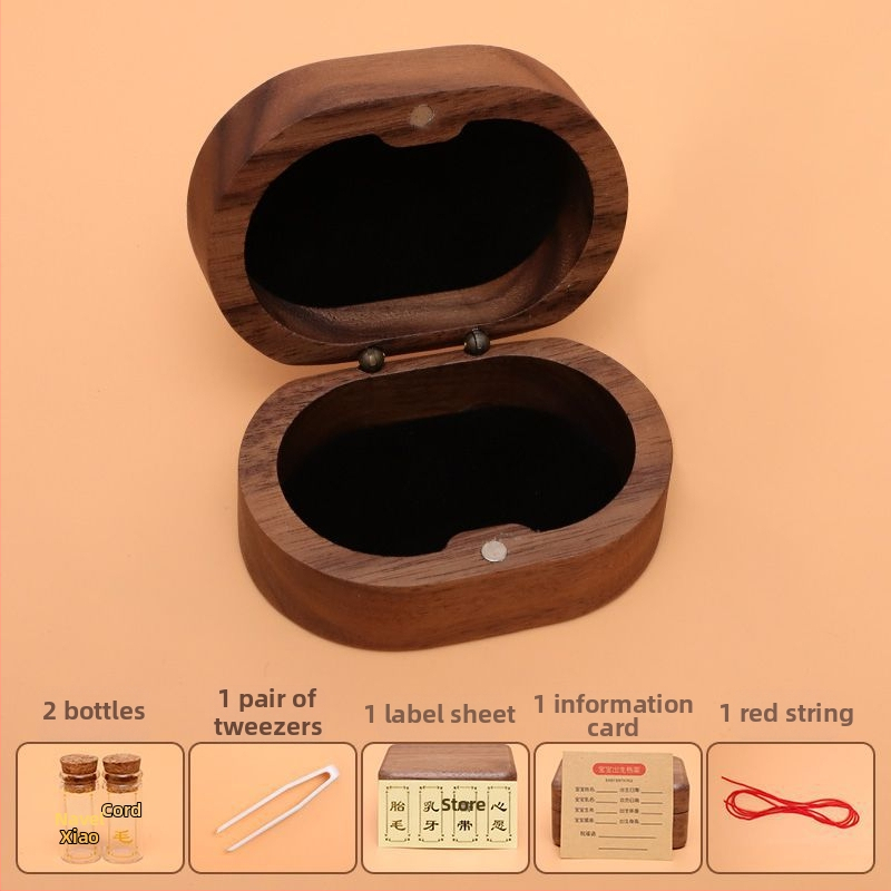 Beba zapamti bočicu za čuvanje pupčane vrpce, plodnih vlasi i zubi – metalna, pakiranje u vrećici, podrijetlo Kina, pogodno za dob 0–3 godine