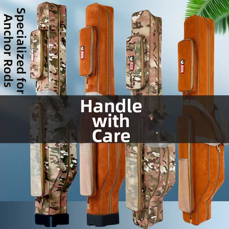 Taška na morské rybárstvo MEILUOLIN | Kanvas, nepremokavá, na návnady, vlasec, prút a cievka (Materiál: Kanvas; Nepremokavé: Áno; Funkcie: Na návnady, vlasec, prút a cievka)