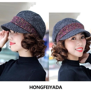 Perucă cu păr scurt buclat, stil natural, model CH0.35, marcă locală